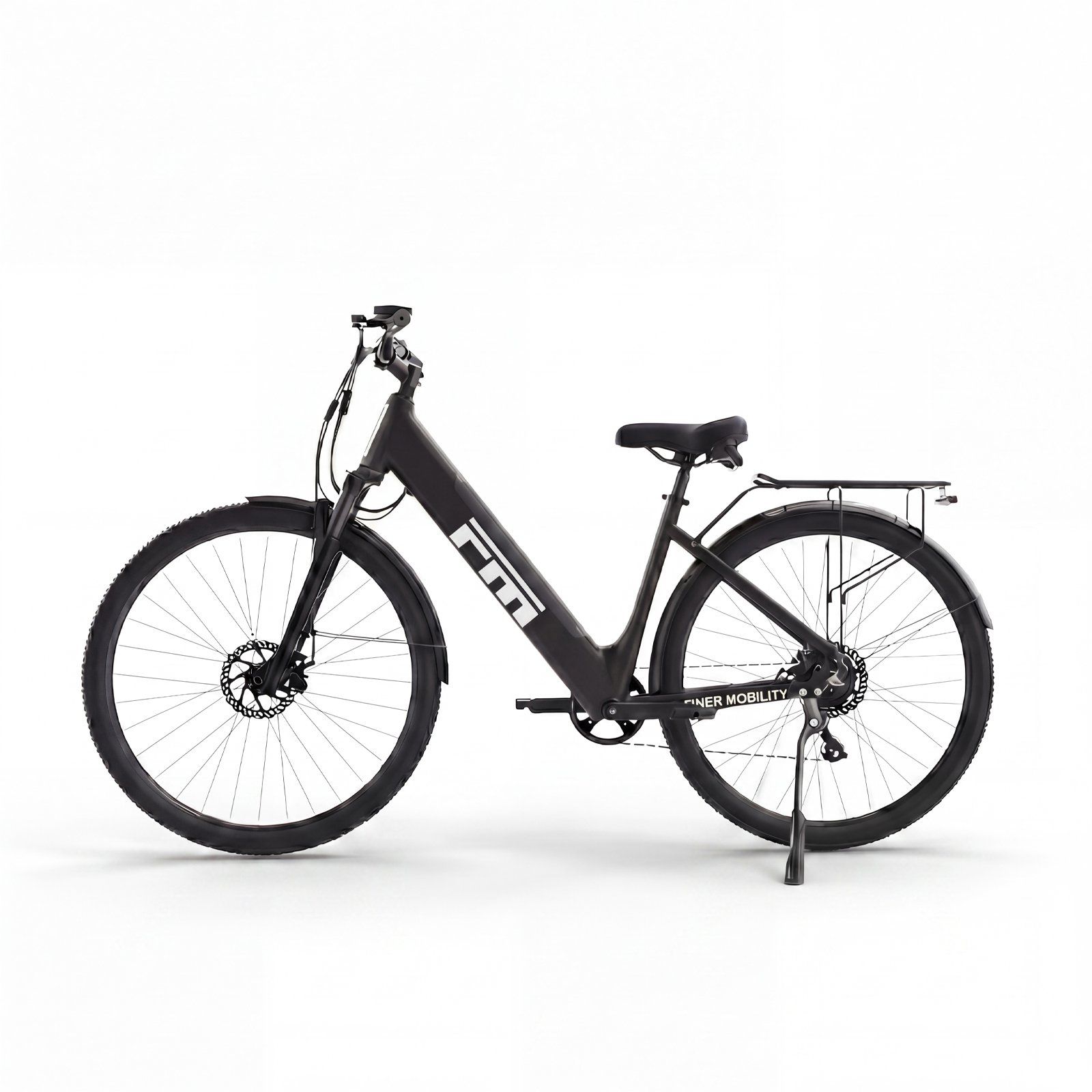 FM M2 E-bike voor woon-werkverkeer, 36V 250W motor, 36V 13Ah verwijderbare accu