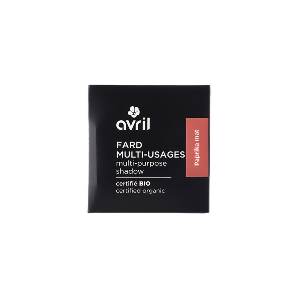 AVRIL Fard Multi-Usages, certifié BIO. Paprika mat.