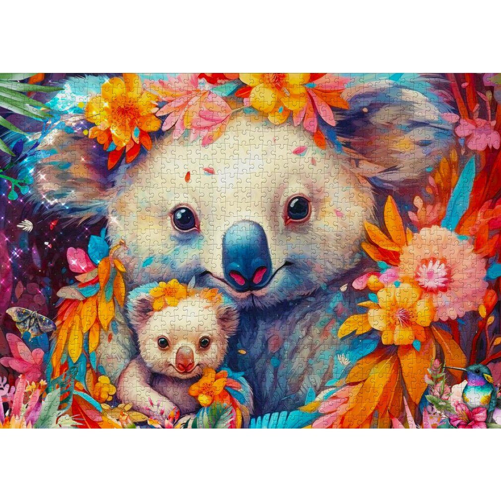 enjoy Puzzel knuffel met Koala 1000 delen