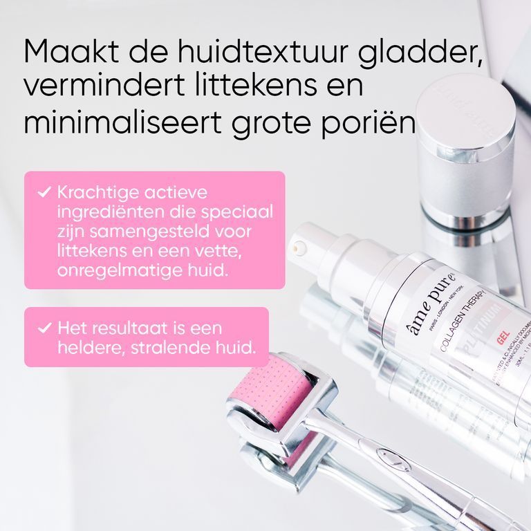CIT Face Roller en Collagen Therapy Platinum Gel.