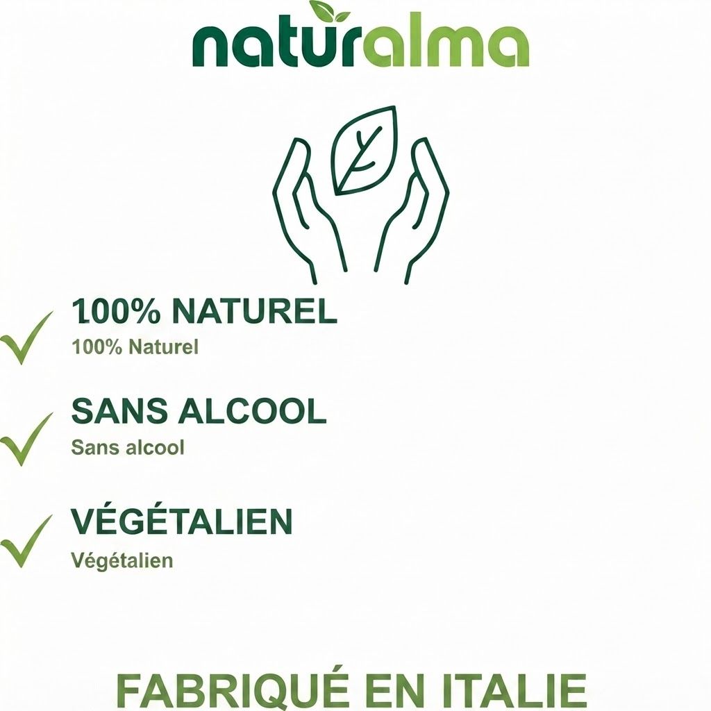 Ne contient pas de sucres ajoutés, d'édulcorants, d'arômes, de colorants ou de conservateurs artificiels.