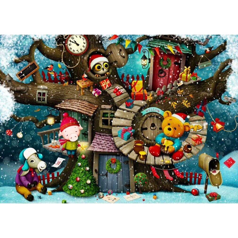 enjoy Puzzelfee kerst 1000 delen