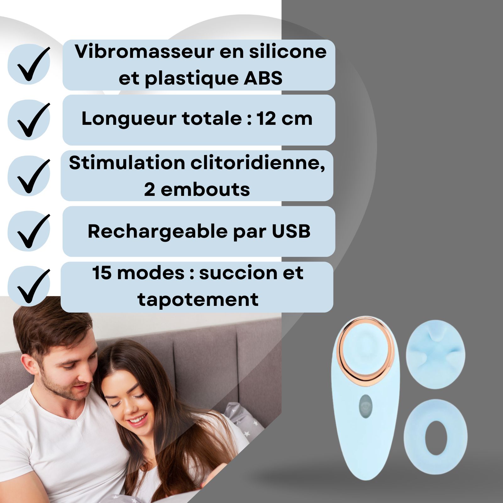 Lovelyness - vibromasseur clitoridien - Two