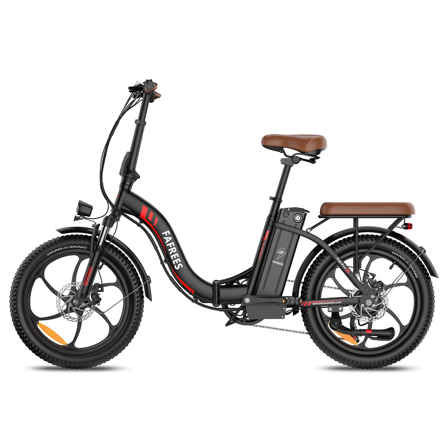 FAFREES F20 Pro Opvouwbare elektrische fiets met 20Ah accu, 20" Fat Tire, 7 versnellingen