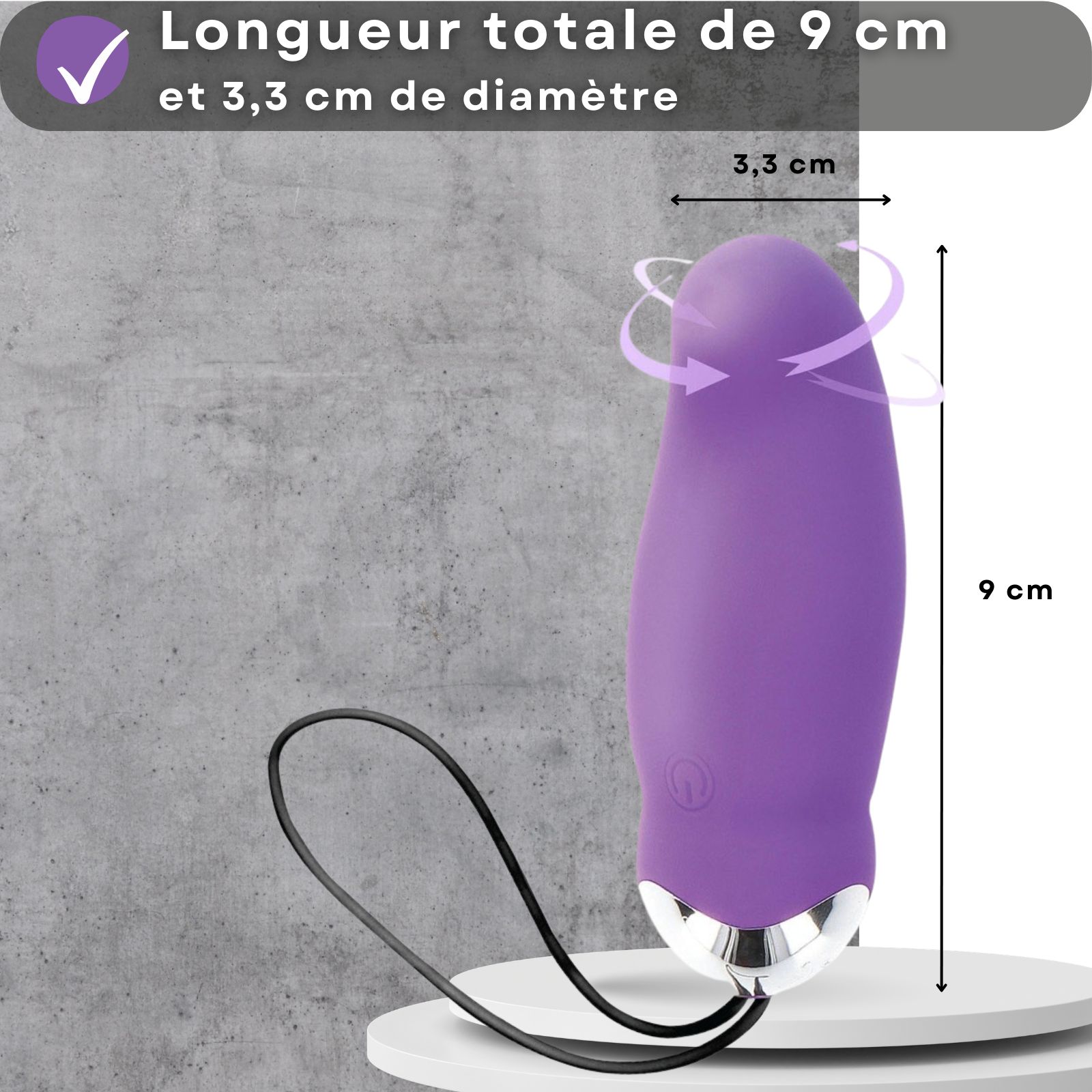 crazy sex toy Oeuf Vibrant Joyful Rose [Sextoys] main image 1