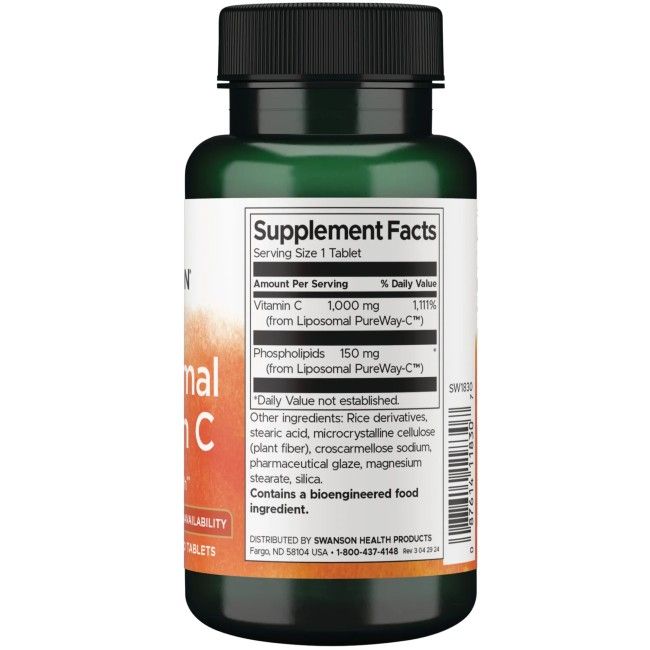 Swanson Health Products Vitamine C liposomale 1 000 mg