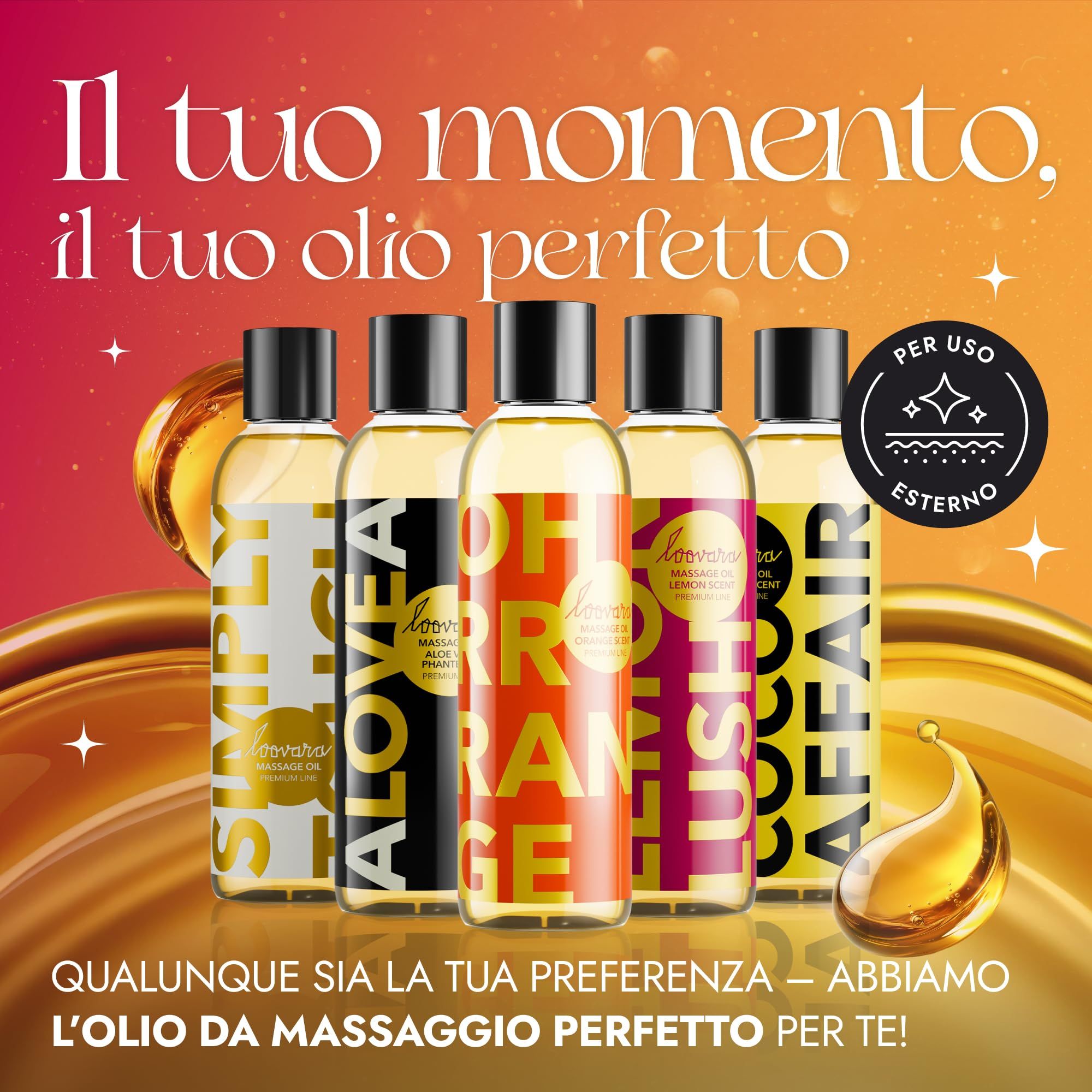 Loovara Lemon Lush Massageolie