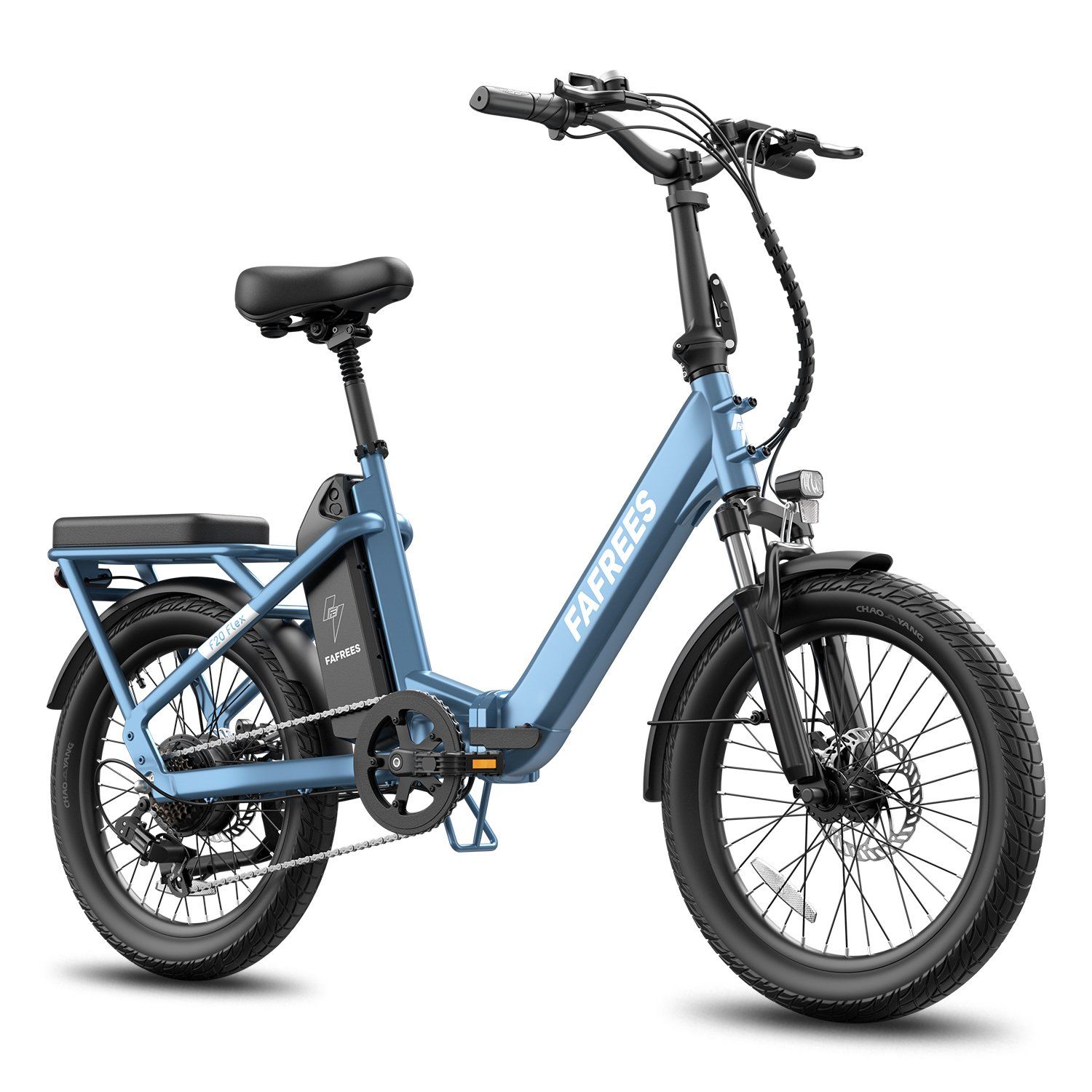 FAFREES F20 Flex Vélo électrique urbain avec batterie 36 V 20 Ah / Autonomie de 100 km