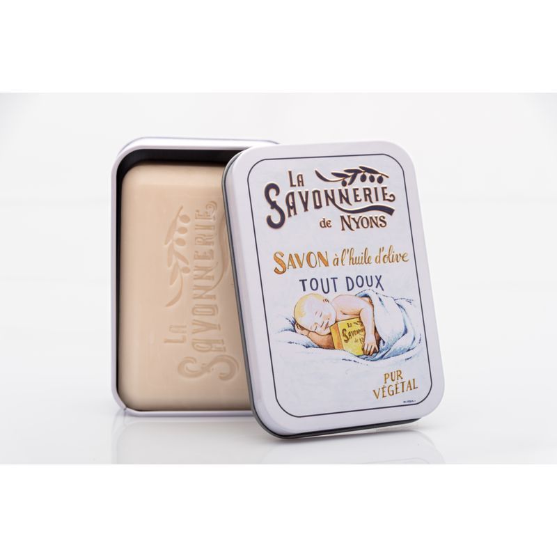 La Savonnerie de Nyons - Metalen doos met zeep - Sweet Baby