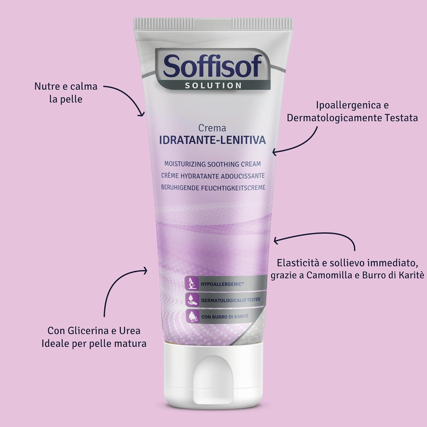 Soffisof Crème Hydratante et Apaisante à l'Urée