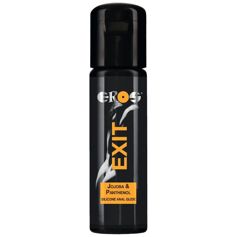 Lubrifiant anal EROS Exit Jojoba & Panthénol, base silicone.
