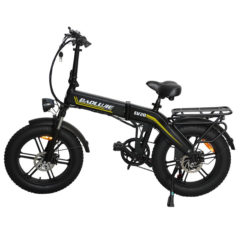 BAOLUJIE D7 Vélo électrique pliable, batterie 48 V 16 Ah