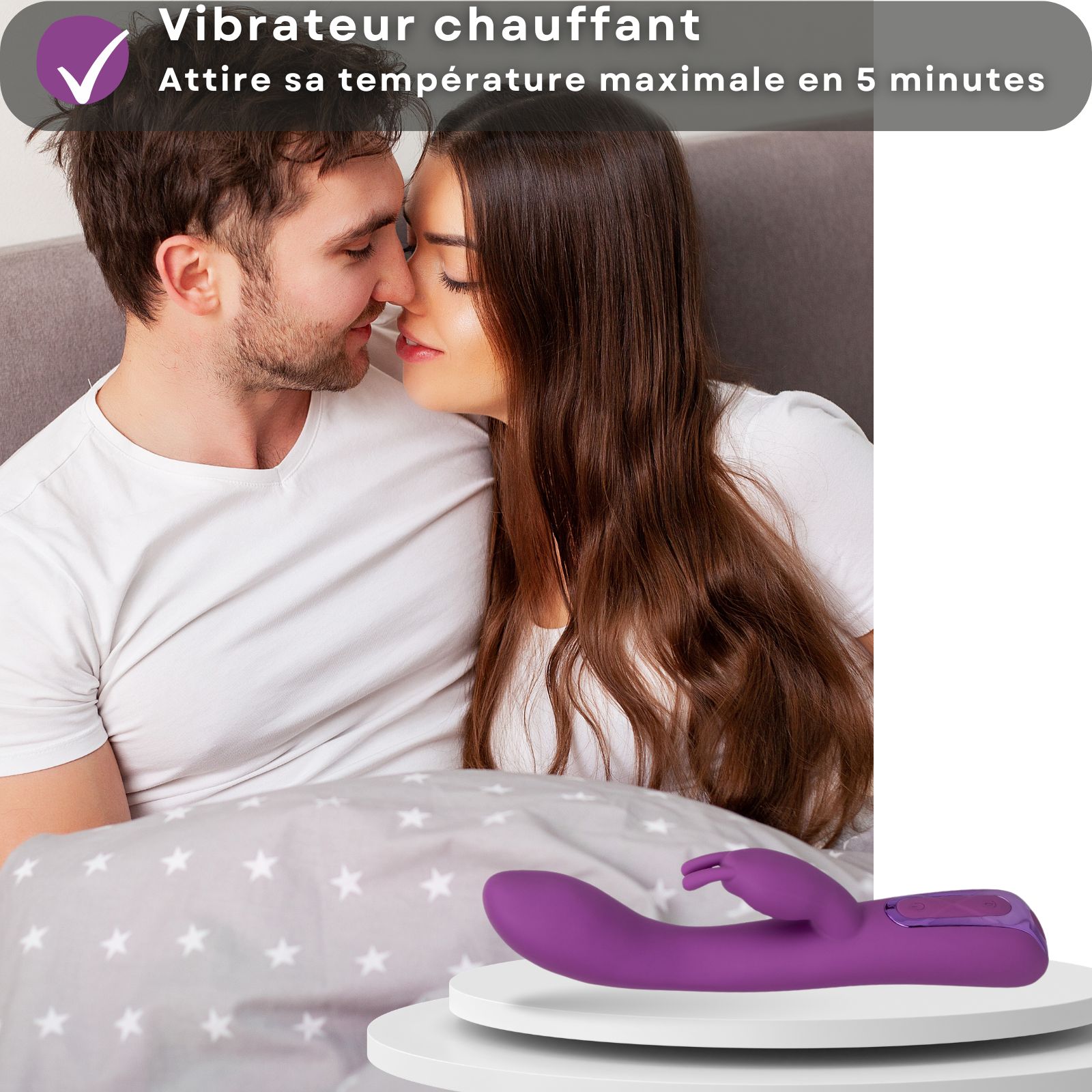 Lovelyness - Vibromasseur Chaud Lapin 1 pc(s) - Farmaline