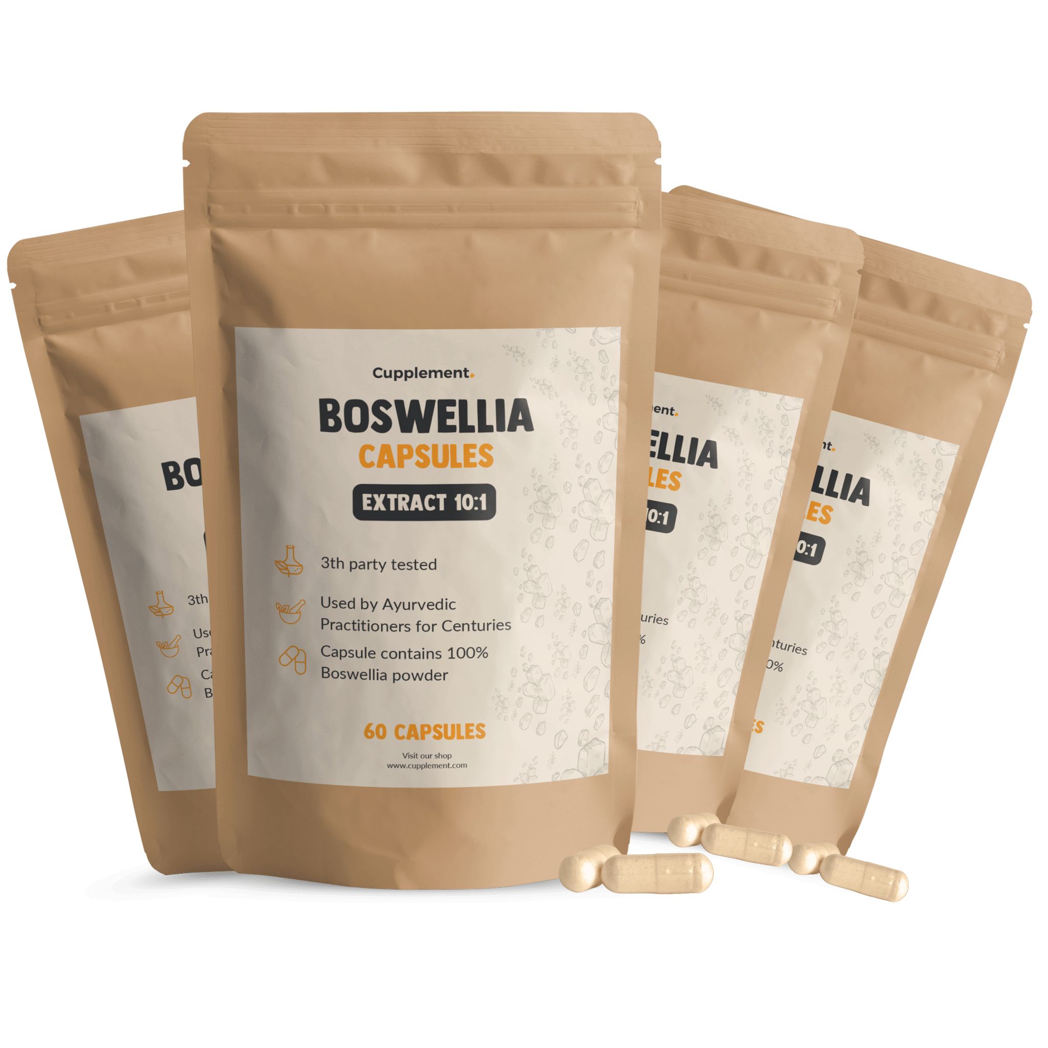 Cupplement - Boswellia Extract  500 mg