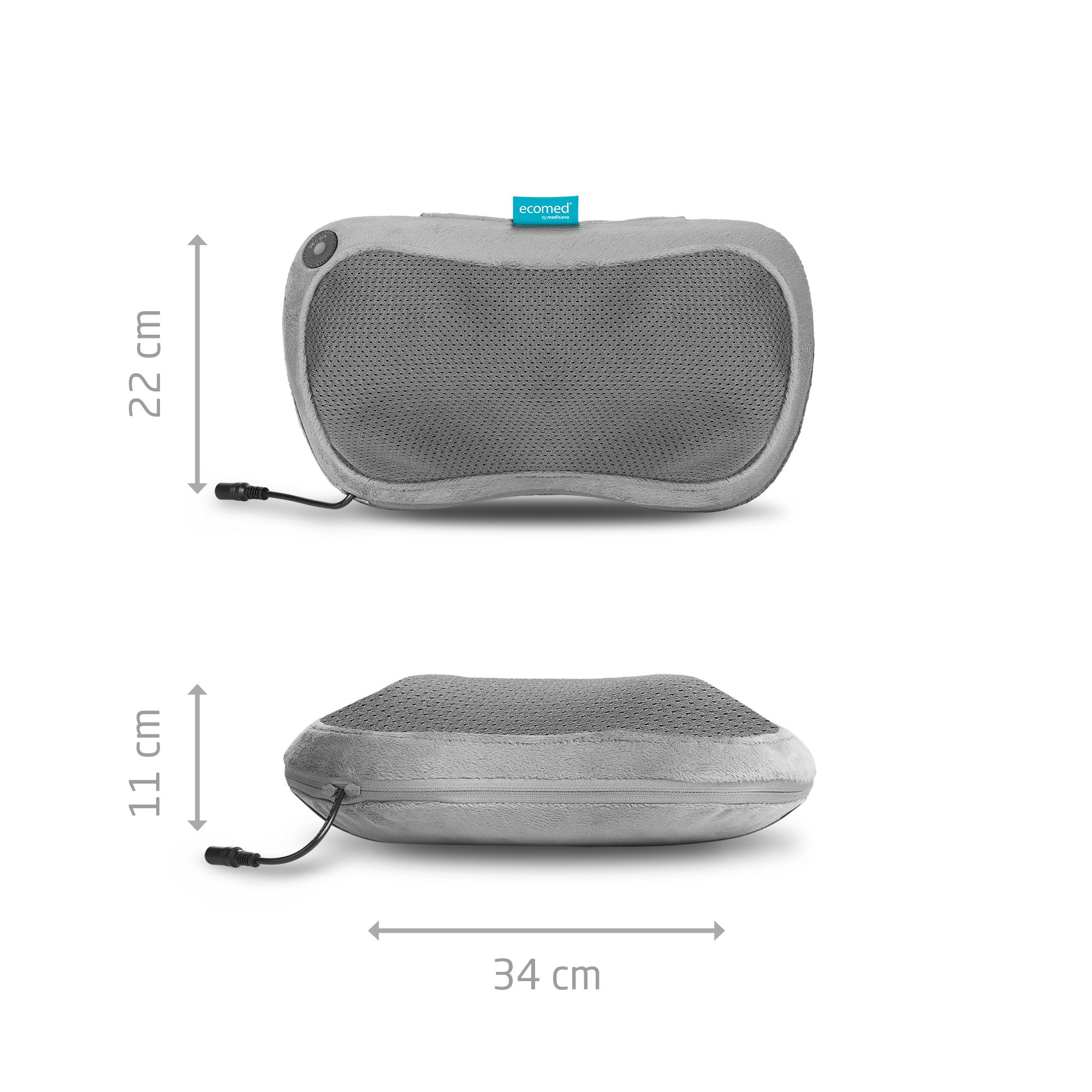 ecomed by medisana MC-25E Shiatsu-massagekussen