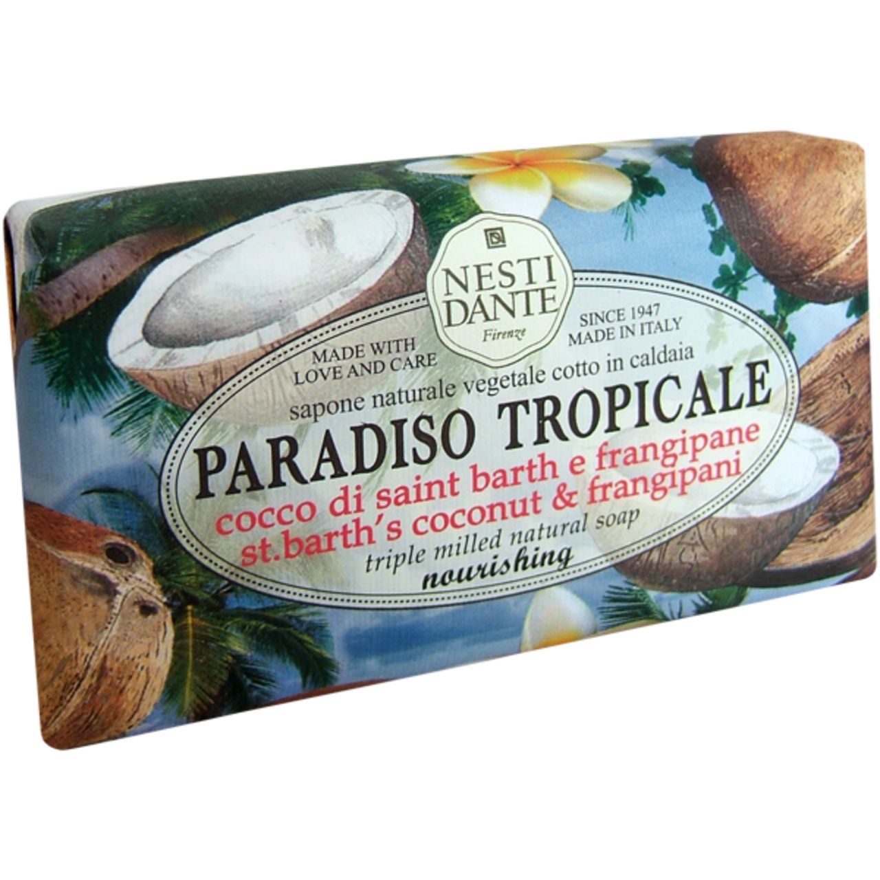 Nesti Dante Zeep Paradiso Tropicale - St. Barth Kokosnoot & Frangipani