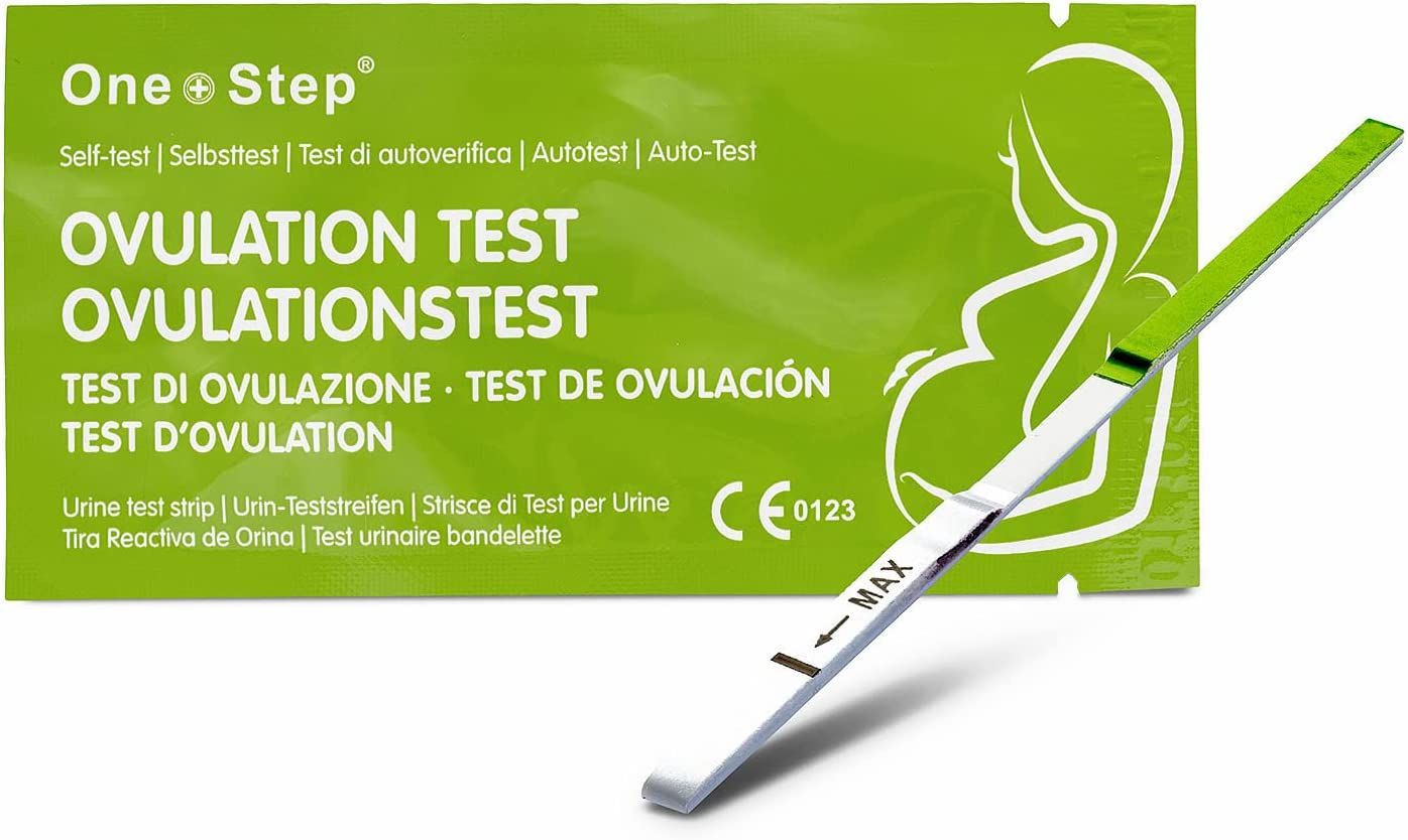 Test d'ovulation One+Step GreenLine avec sensibilité optimale de 20 miu/ml