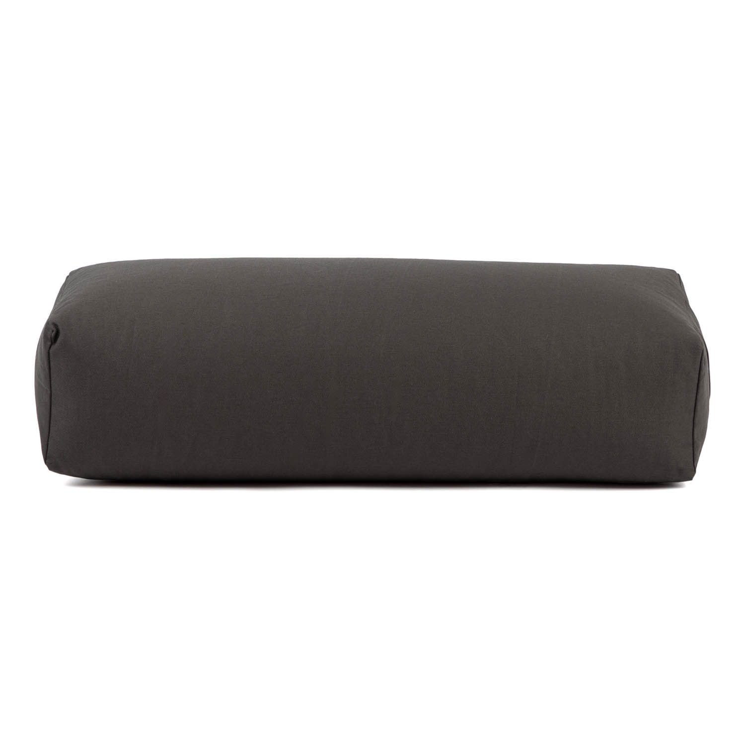 bodhi Salamba (rectangulaire) yoga bolster ECO, coques d'épeautre anthracite