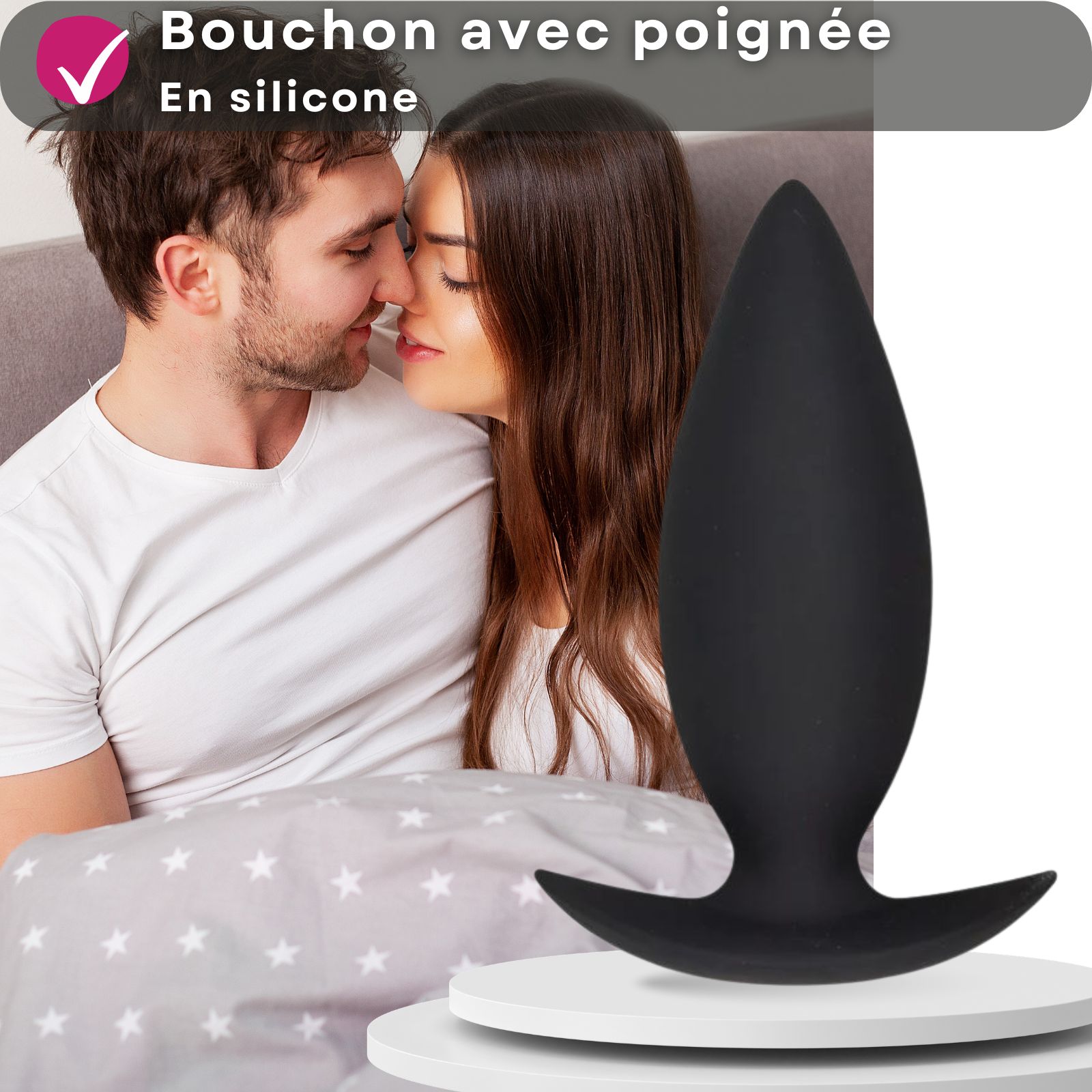 Lovelyness- Plug anal en silicone - Kit d'entraînement « Advanced »