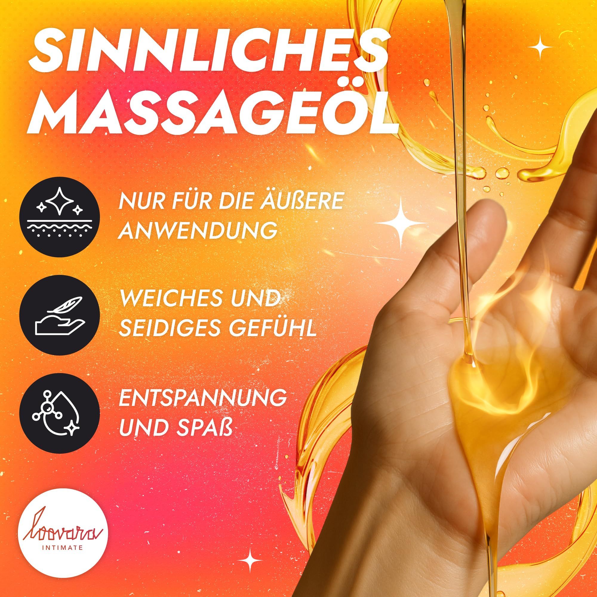 Bouteille d'huile de massage chauffante, 1000ml.