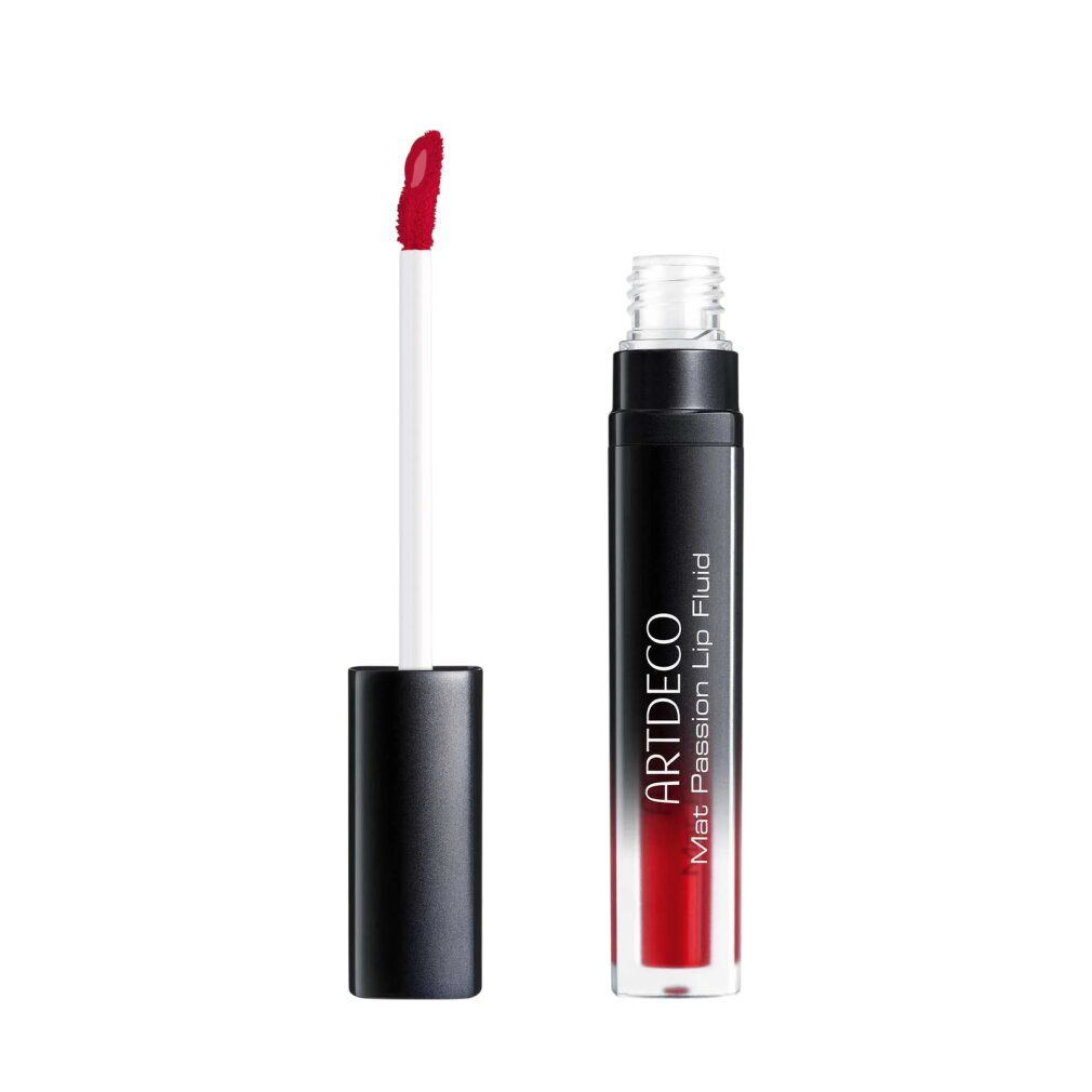 ARTDECO Mat Passion Lip Fluid rood met applicator.