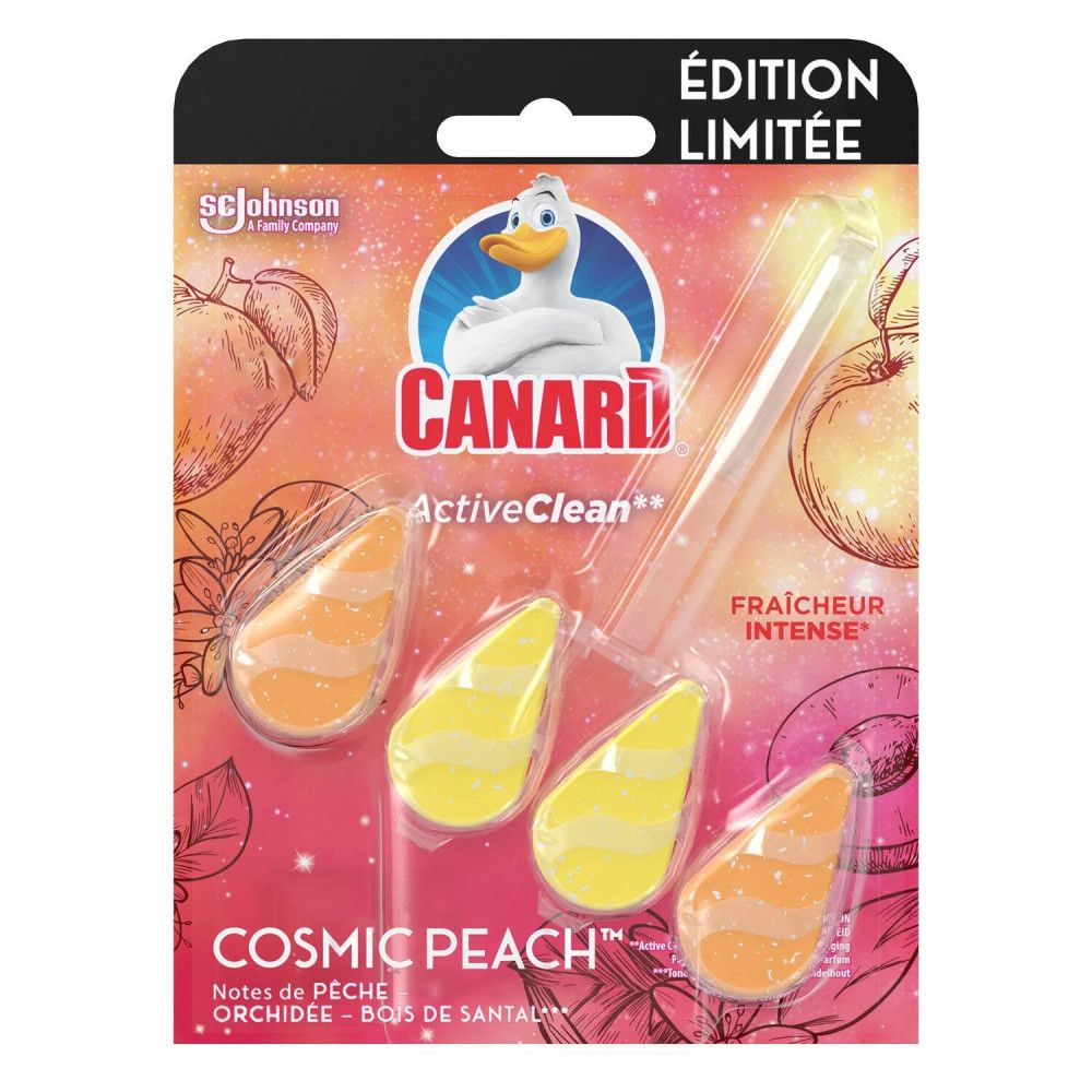 Canard - Bloc WC Active Clean Fraîcheur Intense - Cosmic Peach
