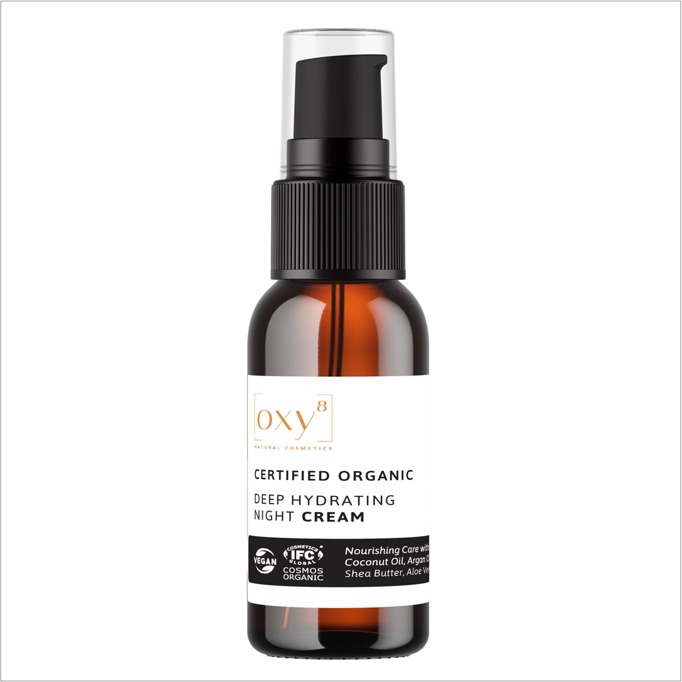 oxy8 Natural Cosmetics DEEP HYDRATING NIGHT CREAM - Anti Aging