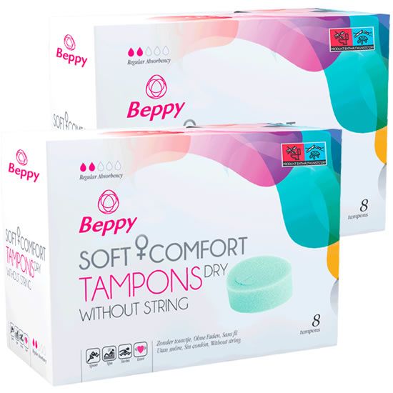 Beppy *DRY* Soft + Comfort Tampons zonder touwtje