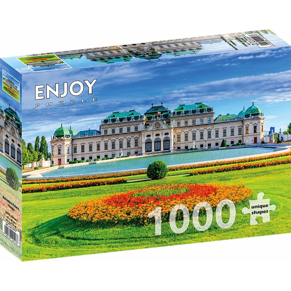 enjoy Puzzel Belvedere Castle, Wenen 1000 stuks