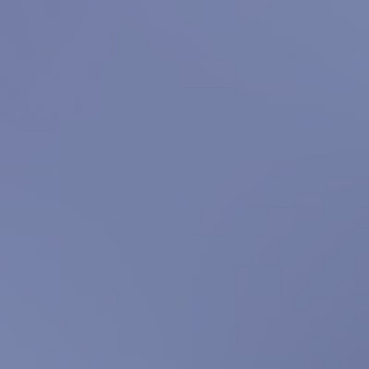 Effen blauwe oogschaduw.