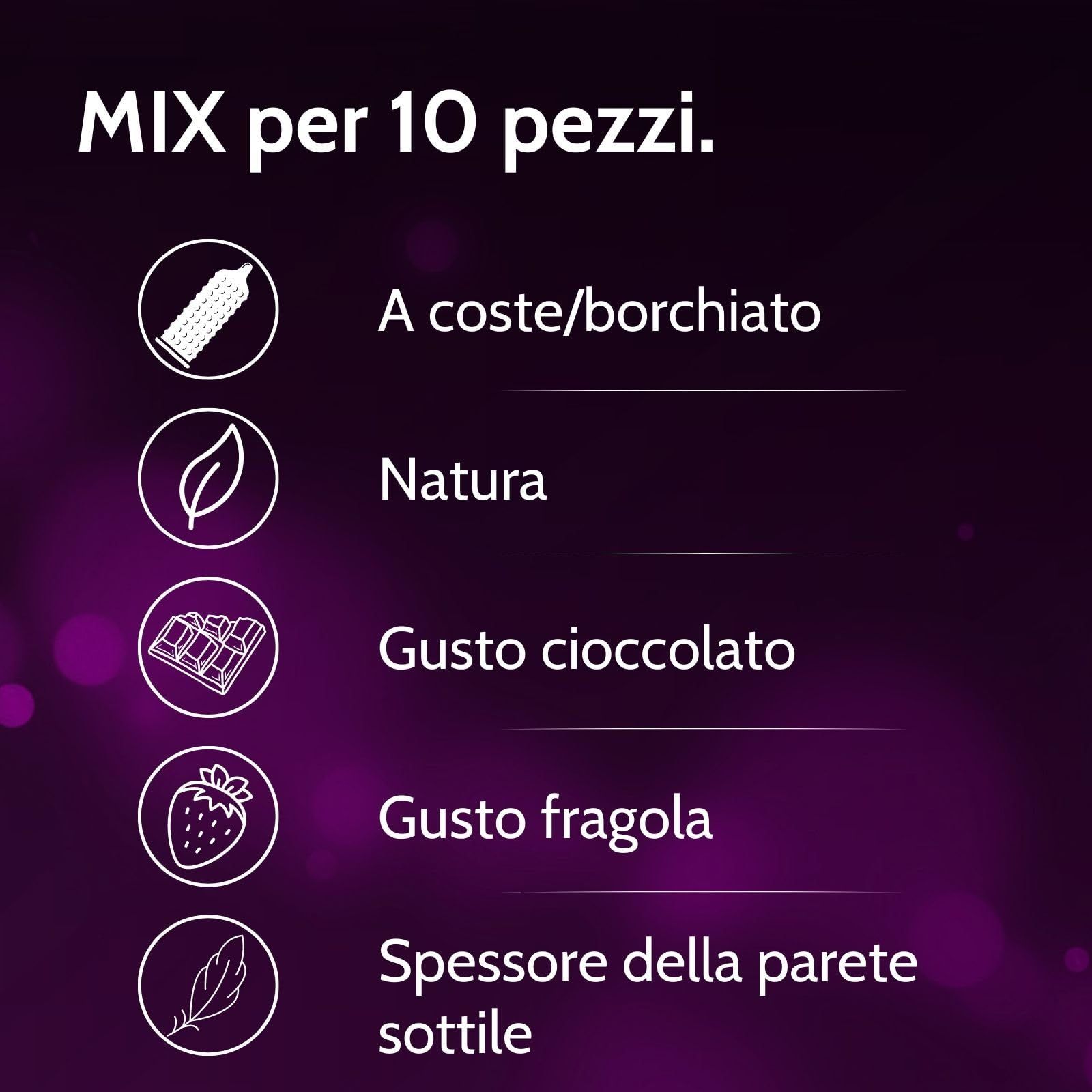 Vibratissimo Préservatifs Mix 53mm