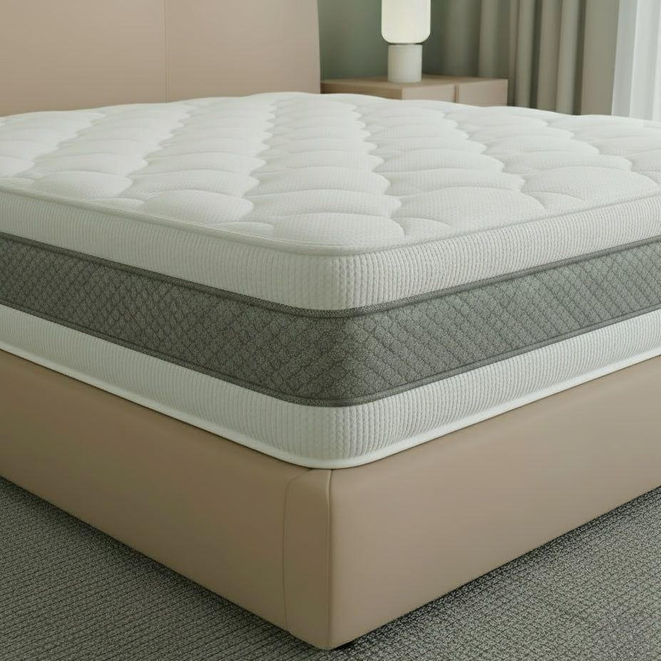 The White Stone Matras 140x200 20 cm hoge stevigheid | Made in Italy