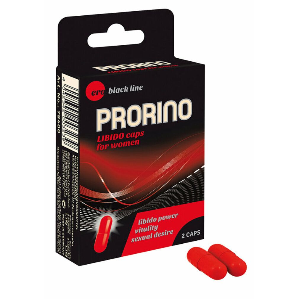 Capsules Prorino Libido pour femme, 2 pièces.
