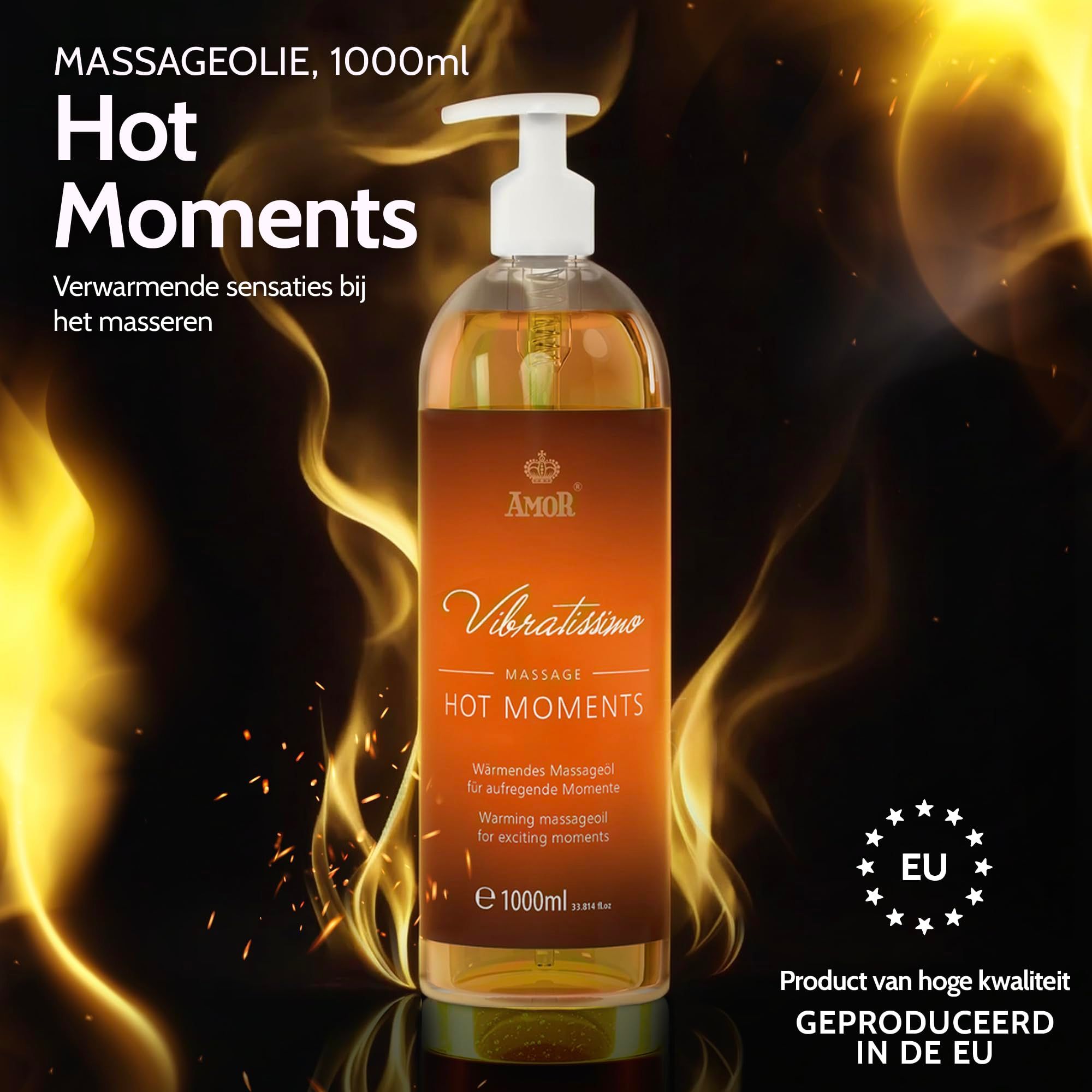 Vibratissimo Massageolie Hot Moments