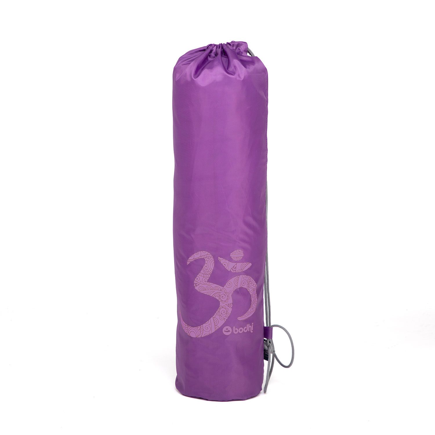 bodhi Sac pour tapis de yoga Easy Bag en polyester avec impression OM AUBERGINE