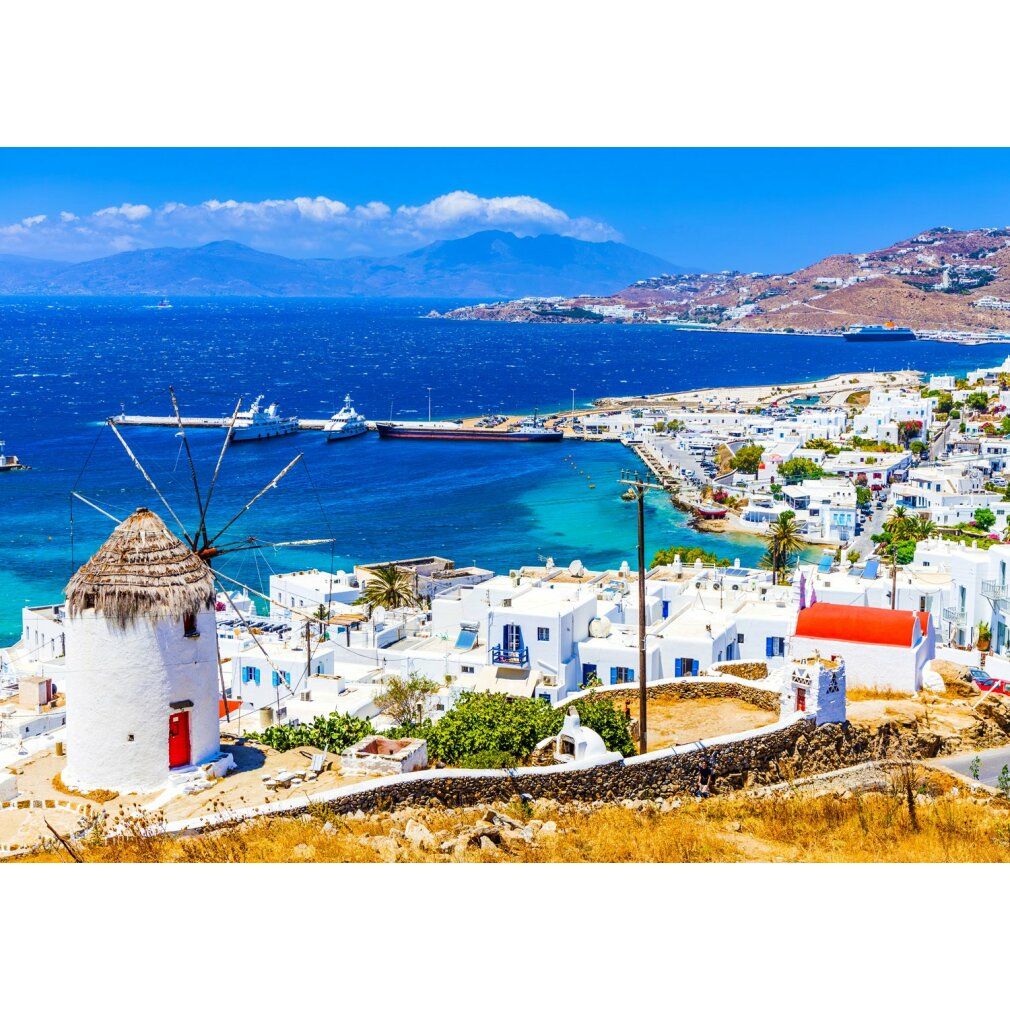 enjoy Puzzel eiland Mykonos, Griekenland 1000 delen