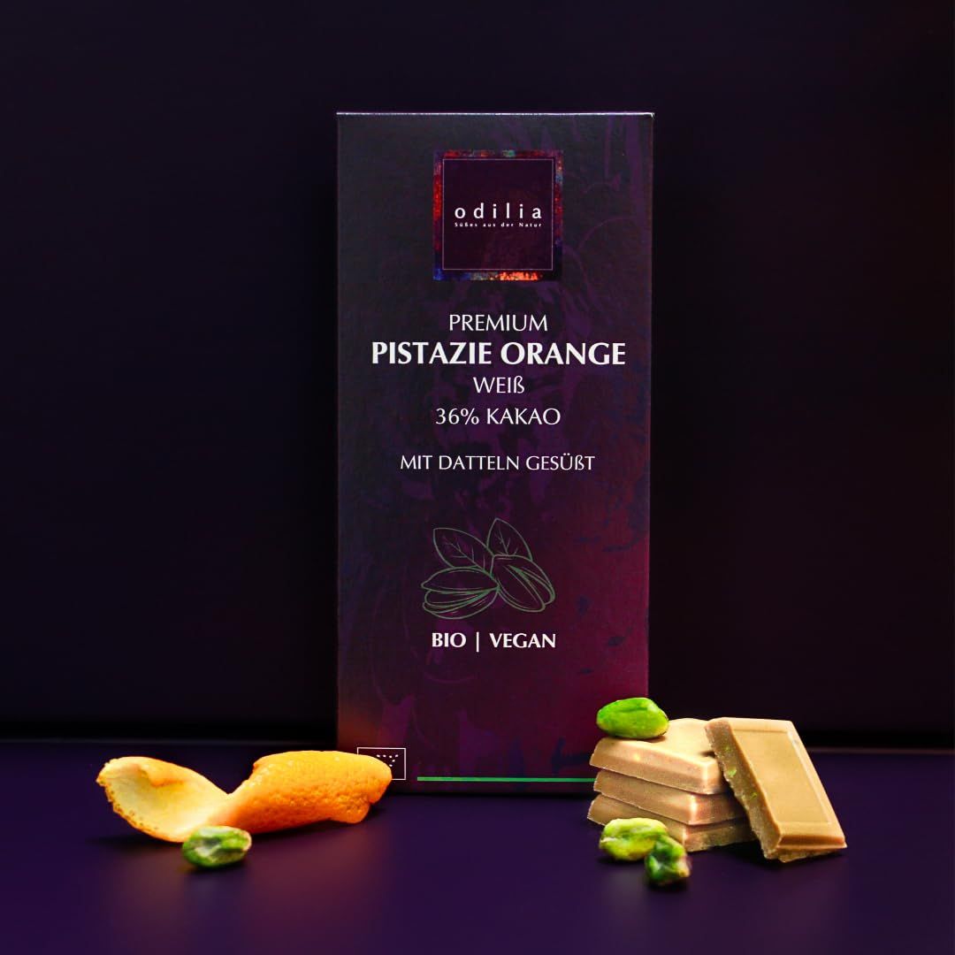 odilia Premium pistache-sinaasappelchocolade