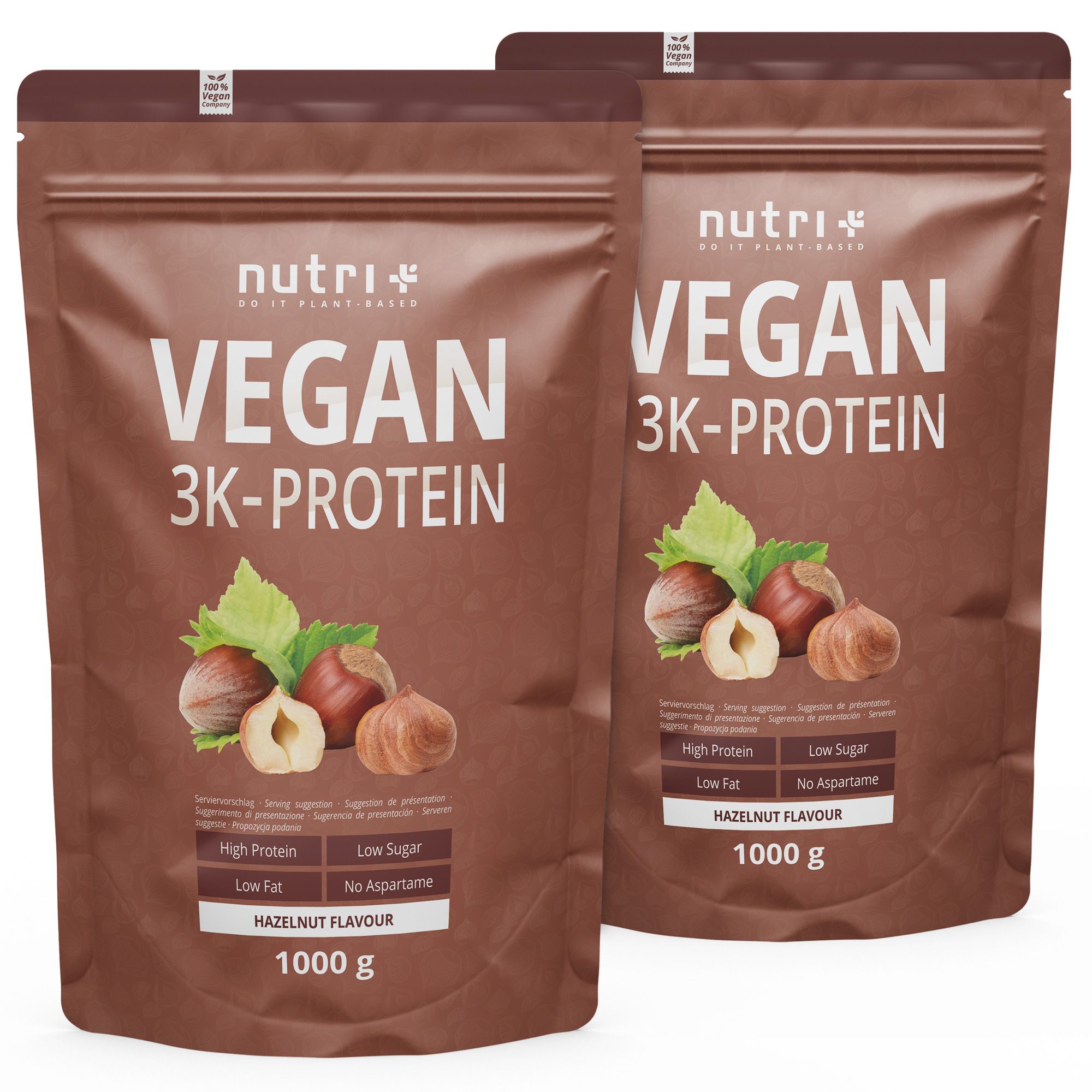 nutri+ Poudre de protéines végétales 3k