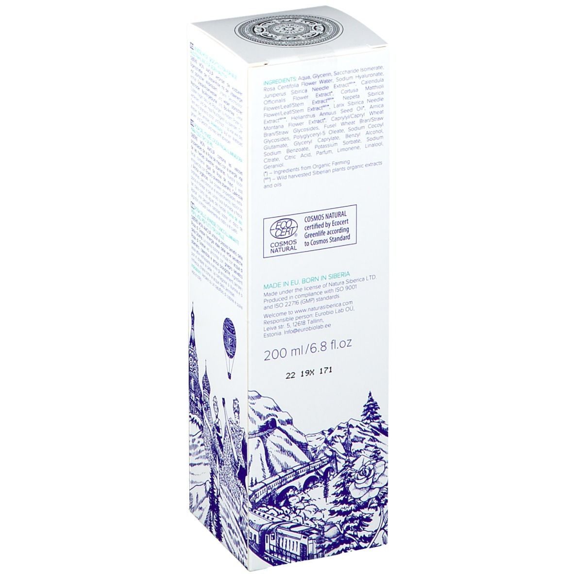 Natura Siberica Sibérie Mon Amour Lotion Visage Eclat
