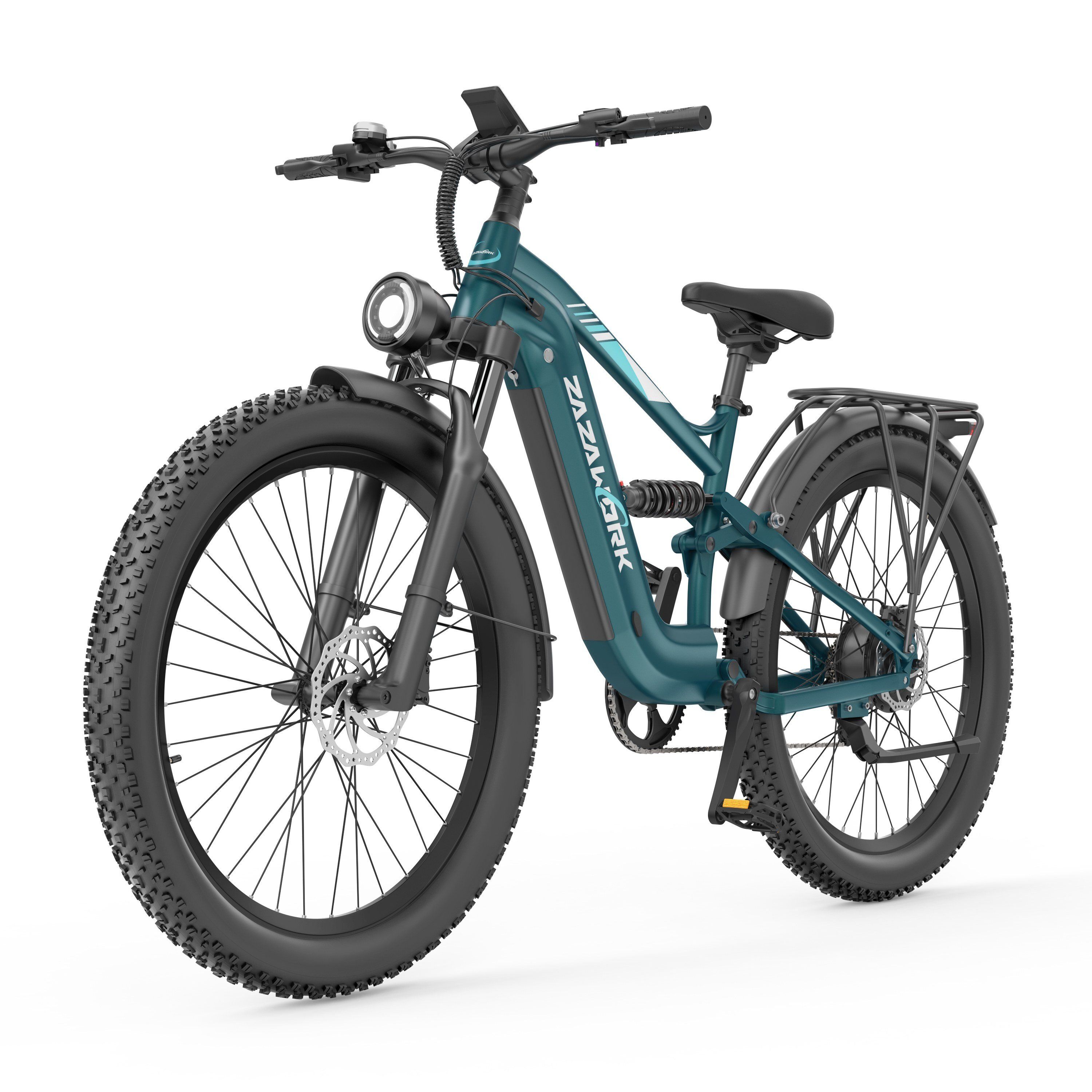 ZAZAWORK CF500 VTT électrique, batterie 48 V 20 Ah, autonomie de 90 km