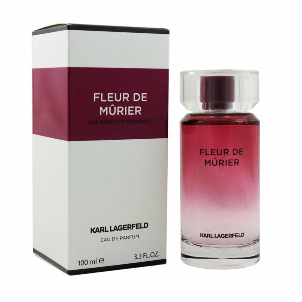 Flacon et emballage Karl Lagerfeld Fleur de Mûrier Eau de Parfum.