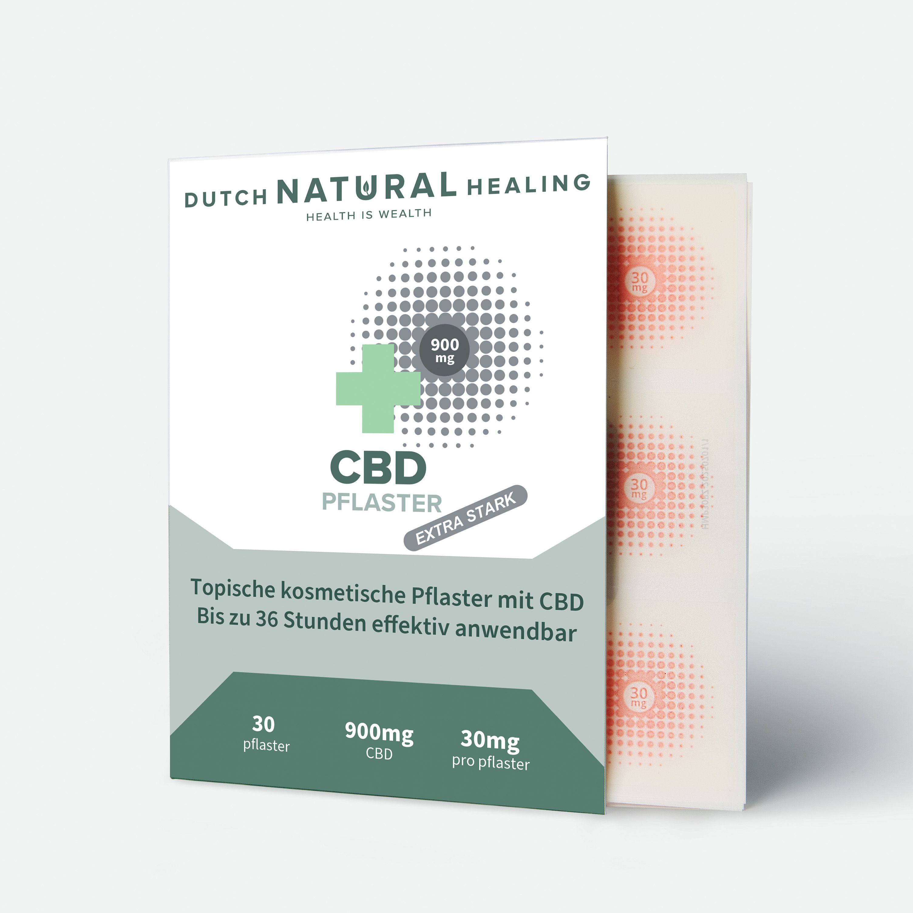 Dutch Natural Healing® CBD Pleisters - Extra Sterk