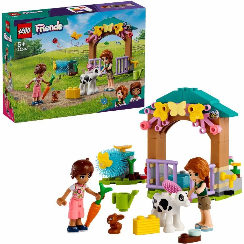 Ensemble LEGO Friends. Figurines, animal, bâtiment et accessoires. L'emballage montre l'ensemble. 5 ans et plus.