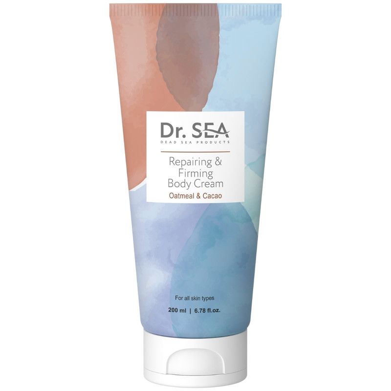 Crèmetube "Dr. SEA". Herstellende & verstevigende bodycrème. 200 ml.