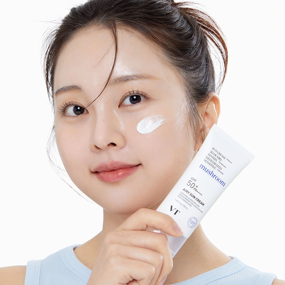 VT COSMETICS Airy Sun Cream Paddenstoel SPF50+