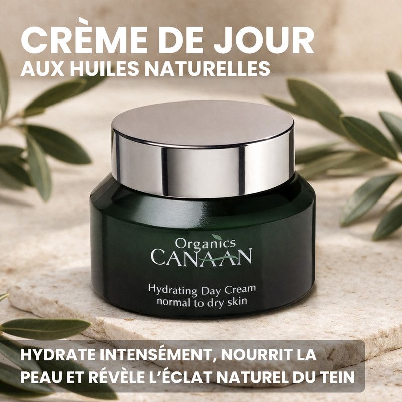 Canaan - Crème Hydratante Jour à l’Huile d’Olive