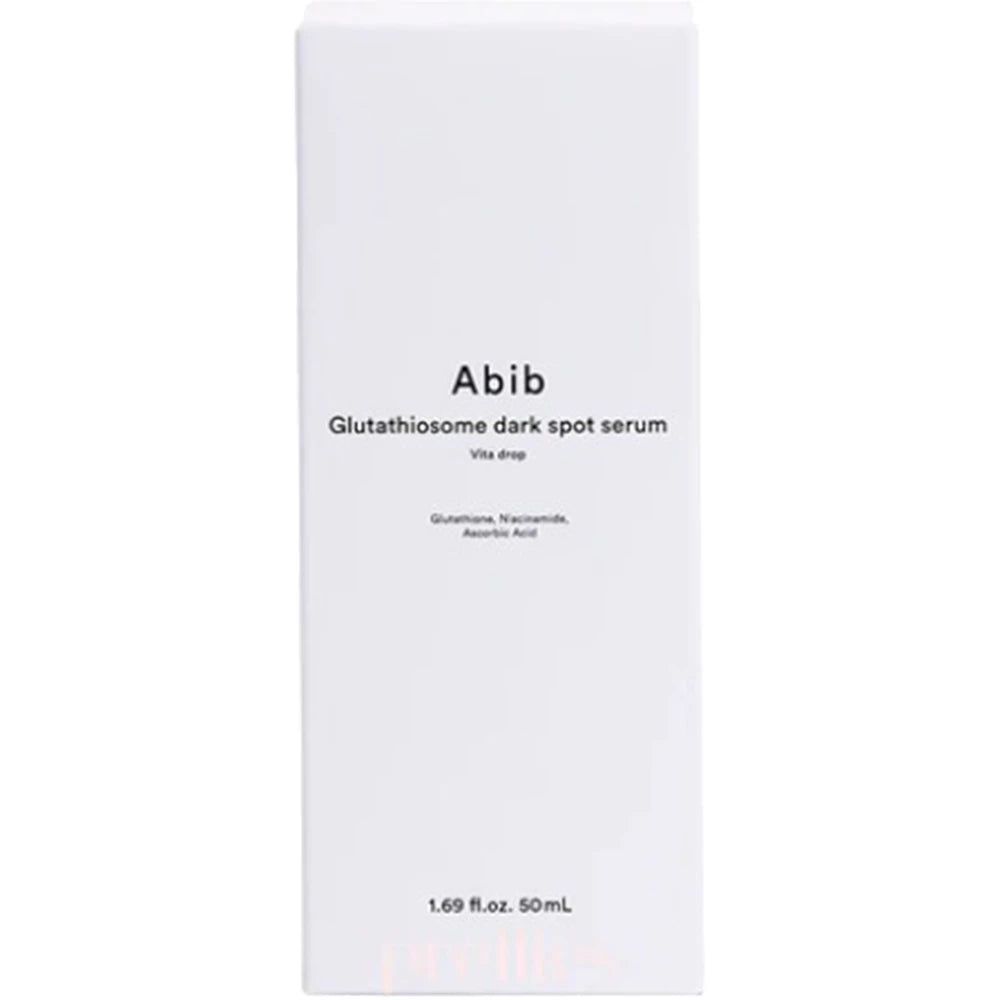Abib Glutathiosome dark spot serum Vita drop. Bevat glutathion, niacinamide, ascorbinezuur. 50ml.
