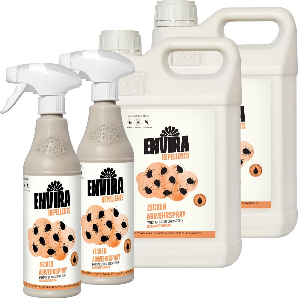 Envira Spray Anti-Tiques avec Recharge