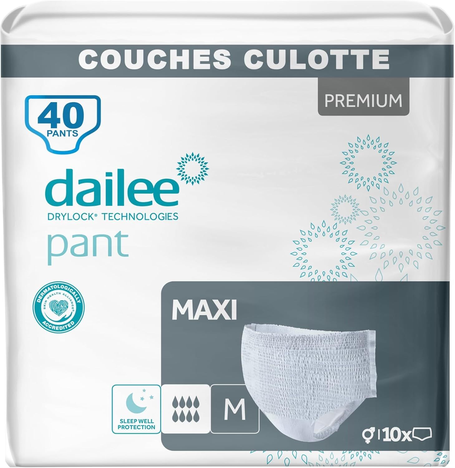 Dailee Pants Maxi Couches Culotte Adultes