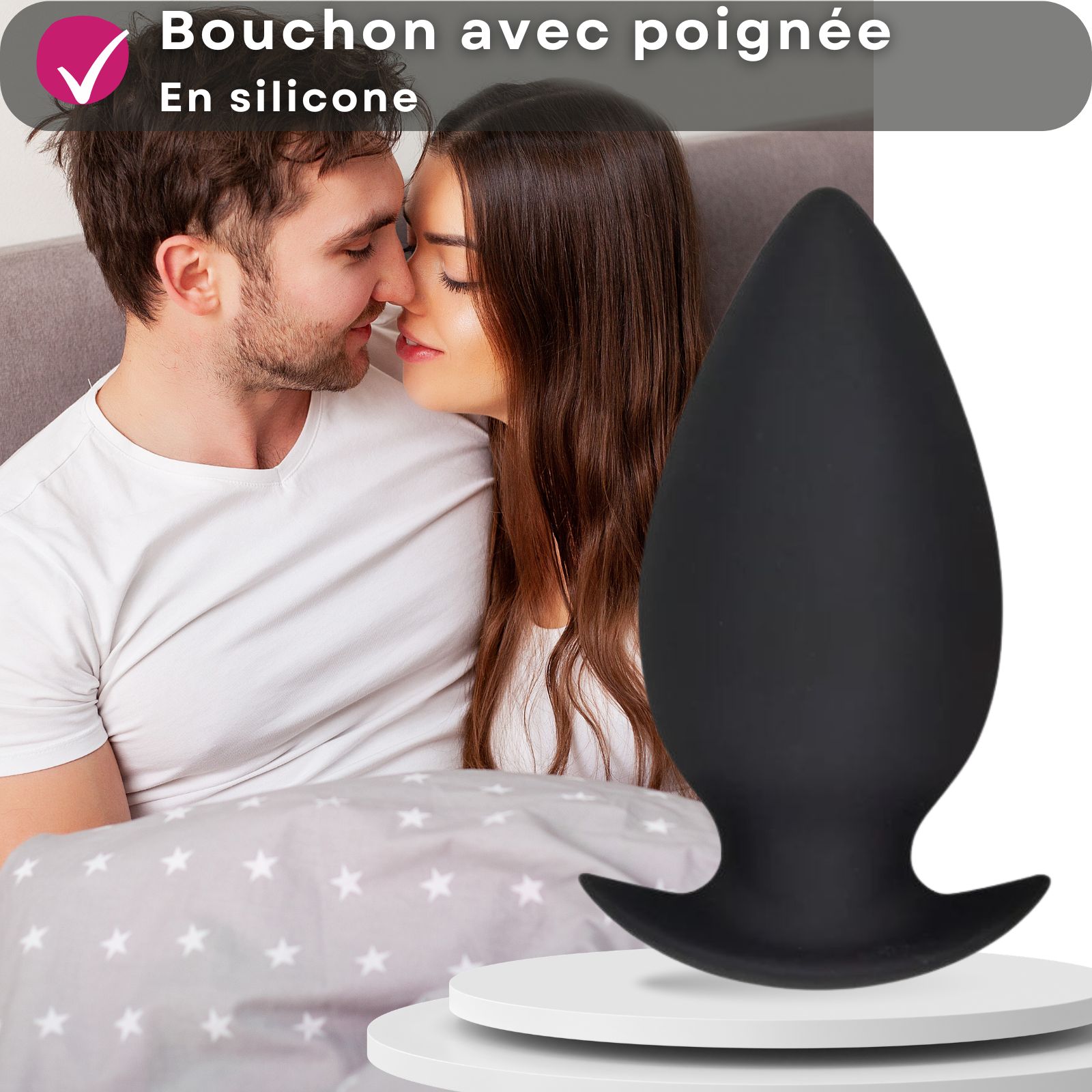 Lovelyness - Plug anal en silicone - Kit d'entraînement «Pro»